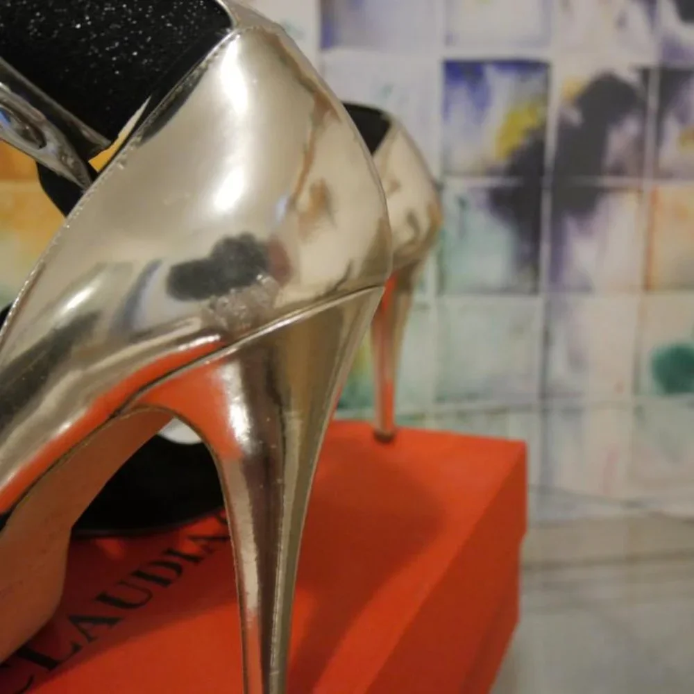 High heel sandals, CLAUDIA CIUTI , Sz 7 (37EURO) - Picture 6 of 8